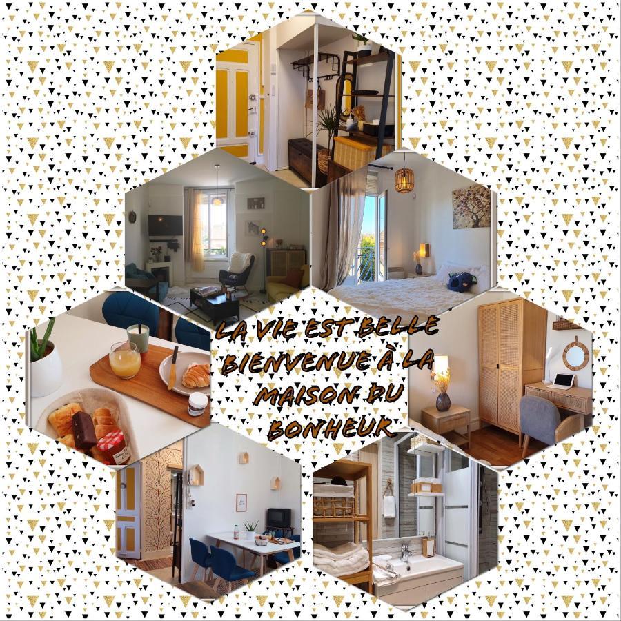 Maison Du Bonheur L Art De Vivre A La Francaise Logement Entier Avec Parking Sainte-Savine Eksteriør bilde