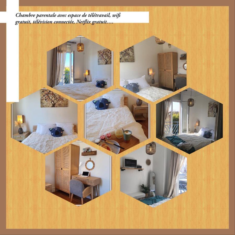 Maison Du Bonheur L Art De Vivre A La Francaise Logement Entier Avec Parking Sainte-Savine Eksteriør bilde